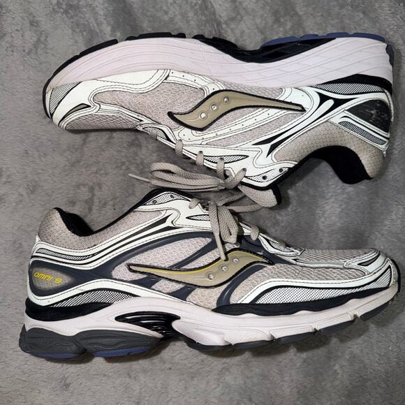 Saucony ProGrid Omni 9 Gray White Men’s Running Shoes Size 10 main image 6